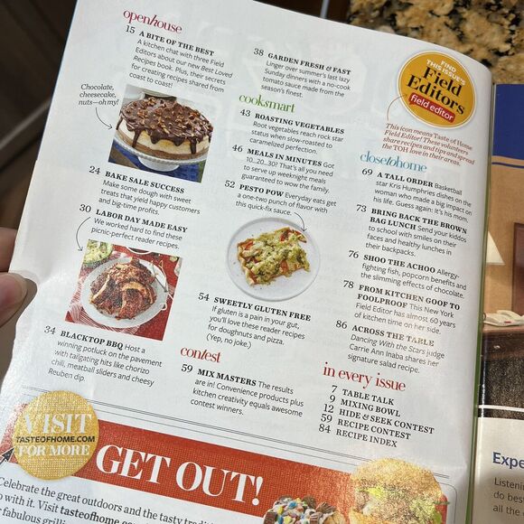 Lot Of 4 Taste Of Home Back Issues Recipes Magazines 2012 3 Holiday Magazines - Picture 11 of 11